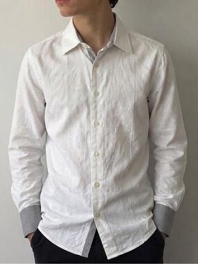 Robert Graham Boys' White Button-Down Shirt